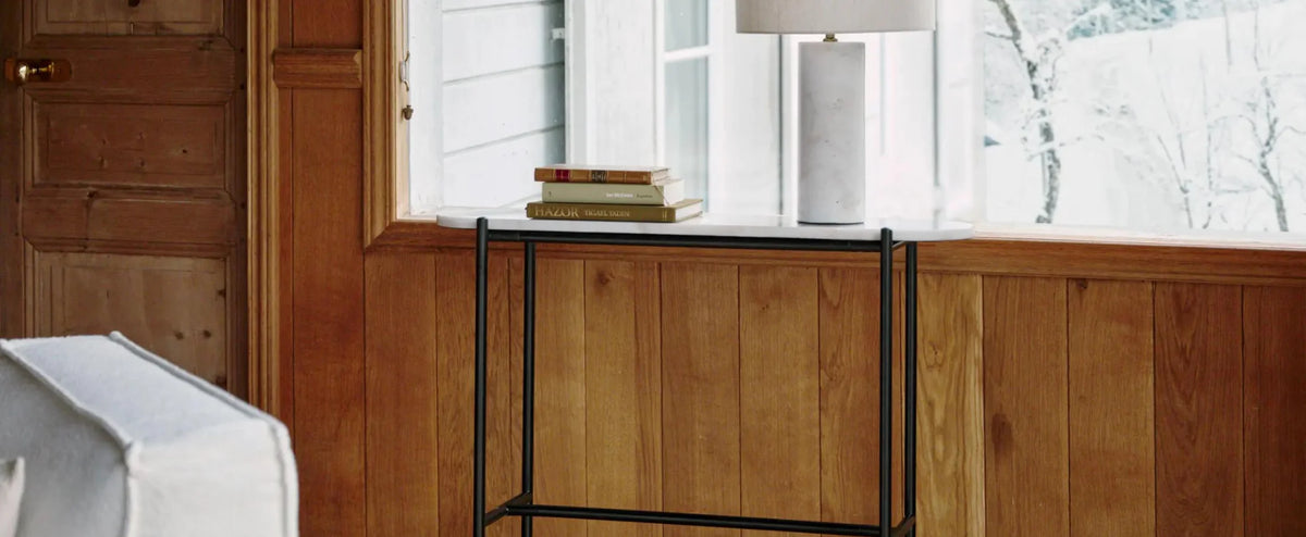 7 idées pour décorer une console d’entrée
